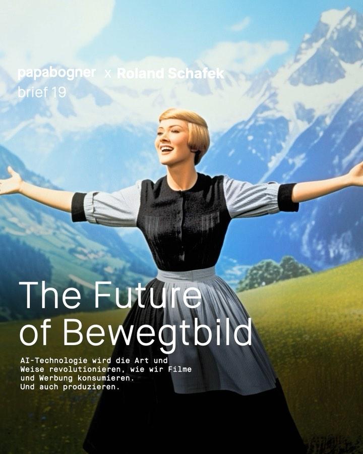 Menschen durch Roboter ersetzen? Zumindest im Film mit 3 Clicks möglich.
Mehr über AI & Moving Images in unserem neuen Brief, für den wir uns mit @roland_schafek zusammengetan haben. #pabobrief